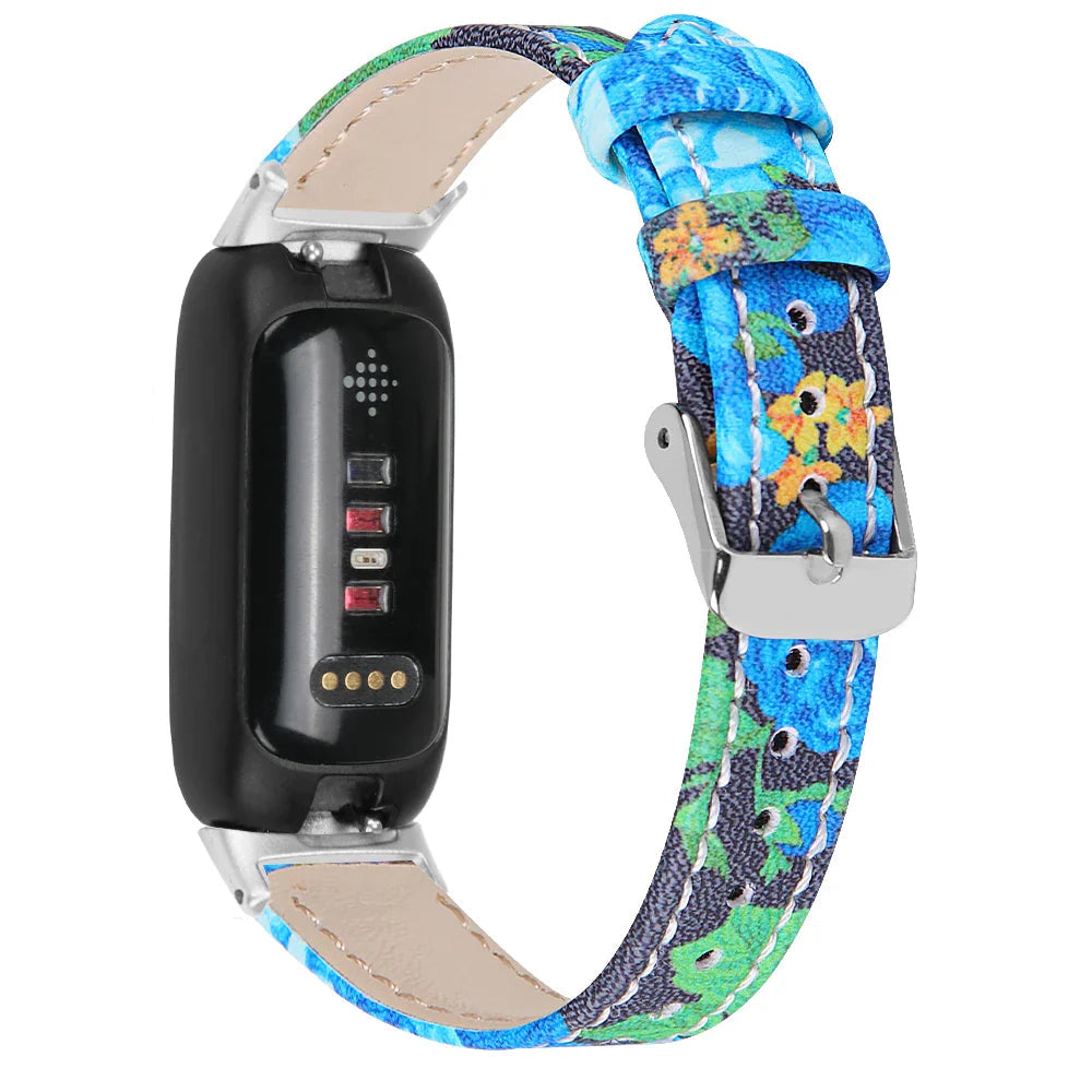 Fitbit Inspire 3 Leather Band - Stylish and Breathable Strap BandsCo Straps