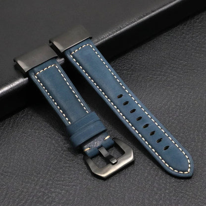 Garmin Genuine Leather Band - Stylish and Durable BandsCo Straps