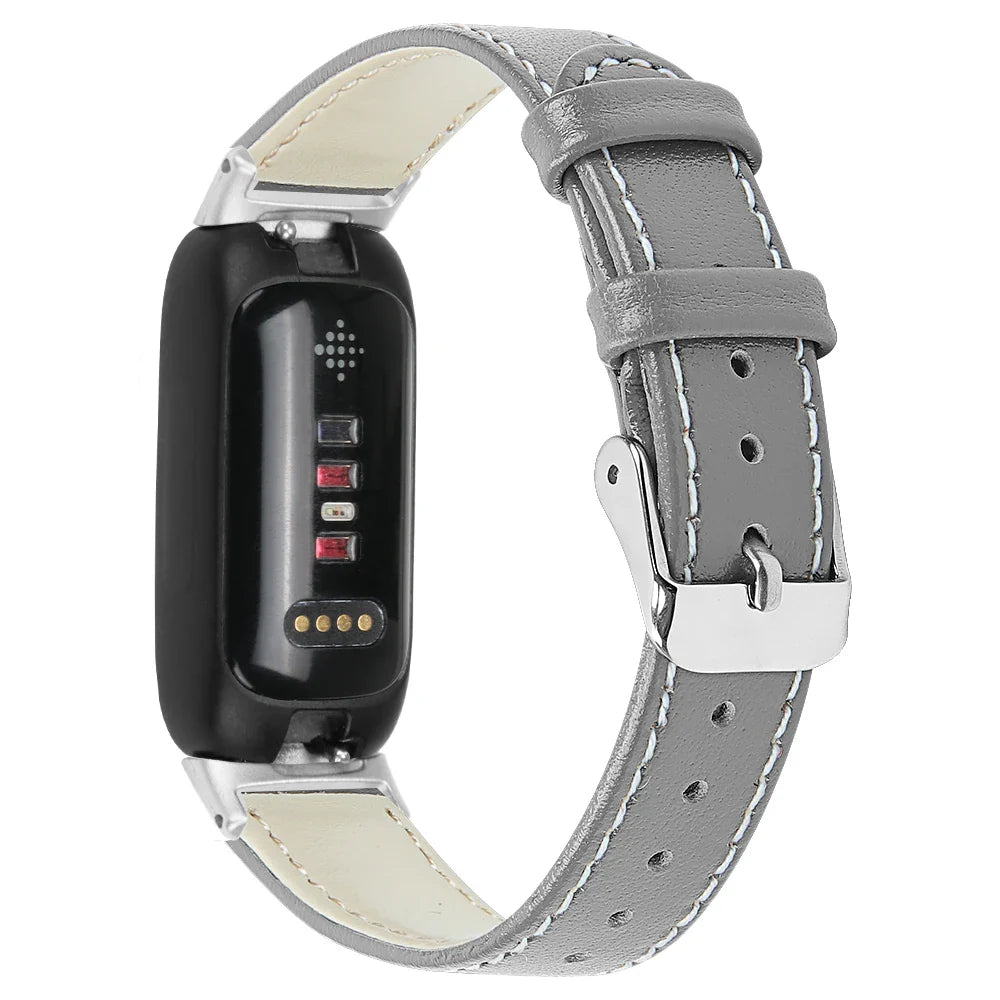 Fitbit Inspire 3 Leather Band - Stylish and Breathable Strap BandsCo Straps