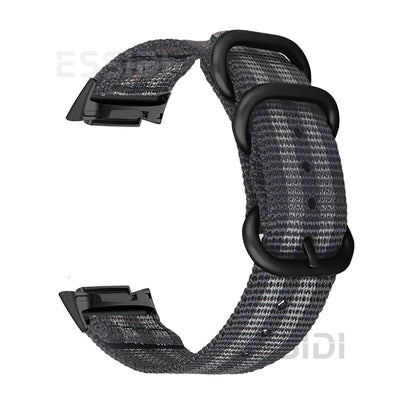 Fitbit Charge 5 6 Nylon Band Loop - Flexible Durable Strap BandsCo Straps