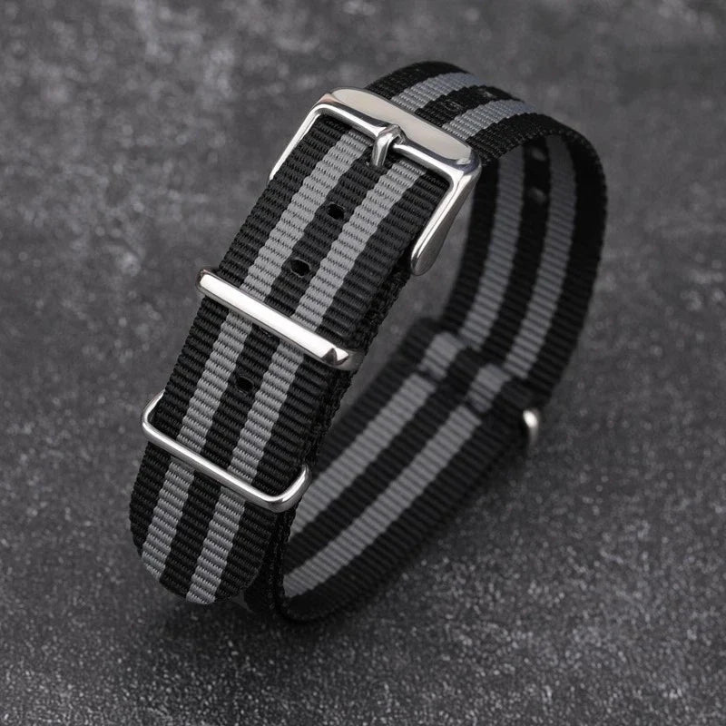 OnePlus Smartwatch Nylon Band Universal Canvas Loop Strap for Men & Women BandsCo Straps