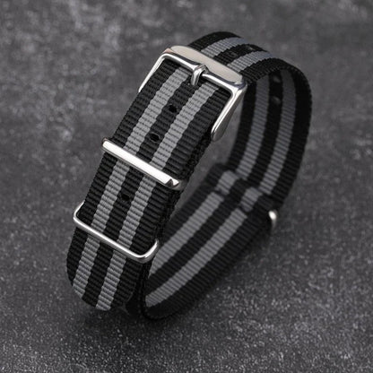 OnePlus Smartwatch Nylon Band Universal Canvas Loop Strap for Men & Women BandsCo Straps