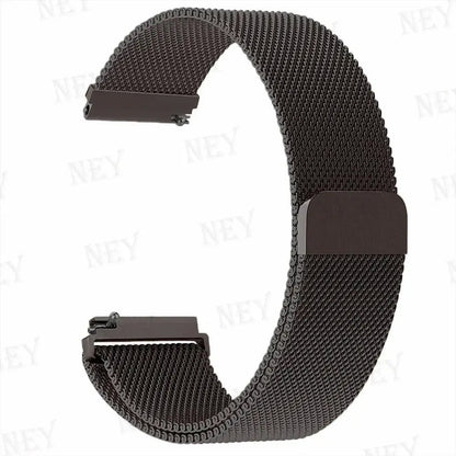 Amazfit Milanese Loop Band Stainless Steel Smartwatch Strap Metal Bracelet BandsCo Straps