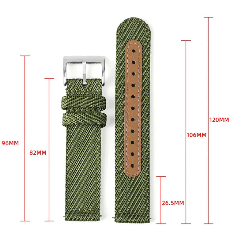 Garmin Sport Nylon Strap - Breathable Comfortable Design BandsCo Straps
