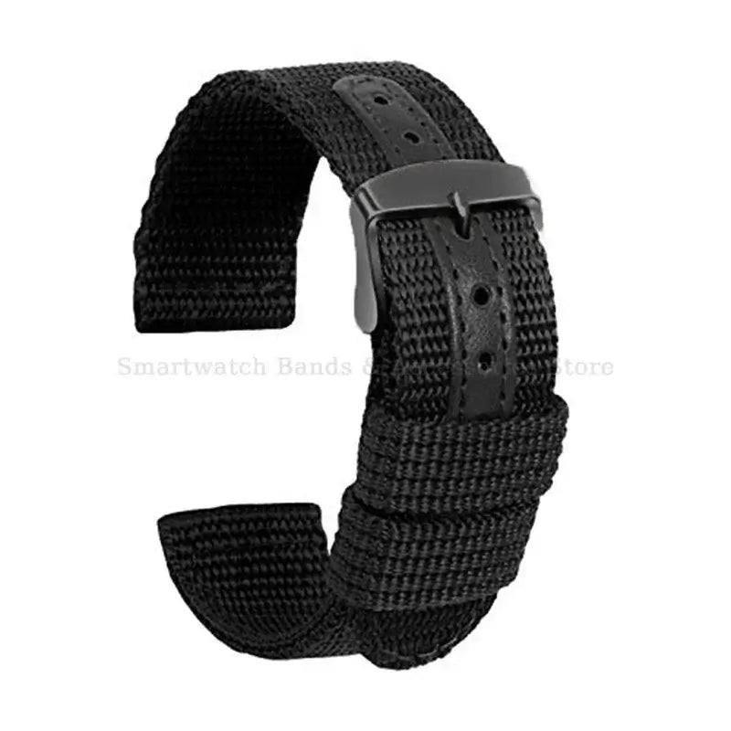 Ticwatch Nylon and Leather Band Eco-Friendly Stylish Design BandsCo Straps