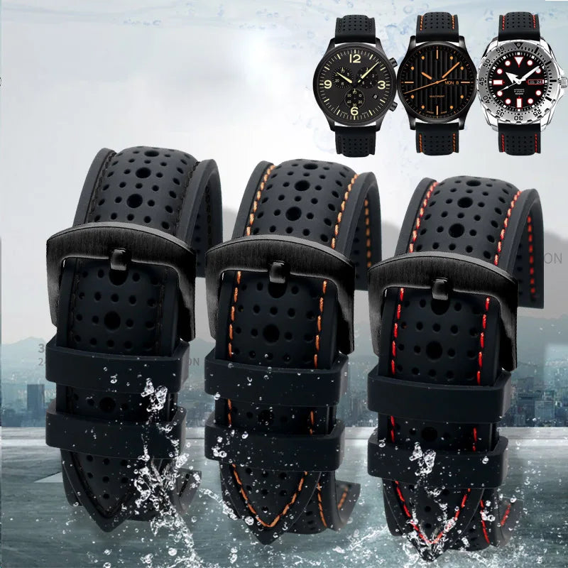 Polar Watch Band Breathable Silicone Strap For Polar Smartwatch BandsCo Straps