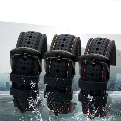 Suunto Silicone Band - Breathable Patterned Design BandsCo Straps