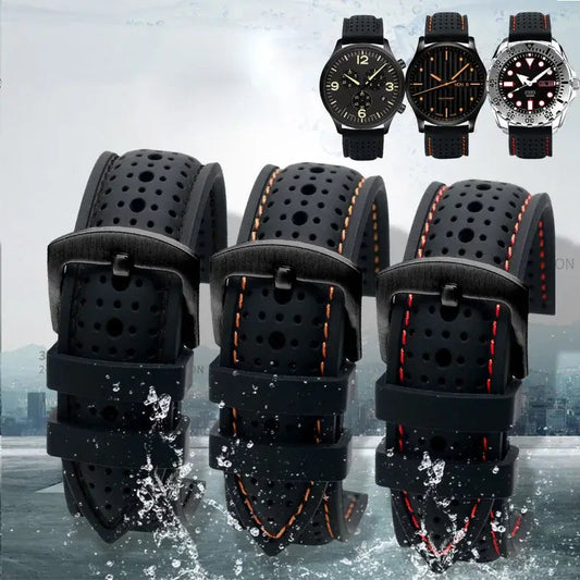 Ticwatch Silicone Band - Breathable, Comfortable, Versatile BandsCo Straps