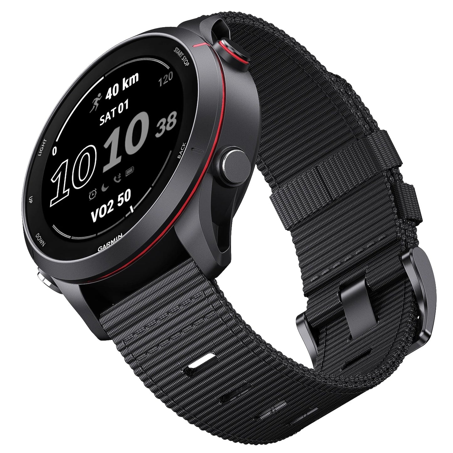 COROS Nylon Braided Watch Band - Unisex Magnetic Strap, Durable BandsCo Straps