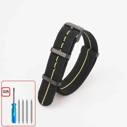 COROS Elastic Nylon Watch Band - Washable Waterproof Strap For Outdoors BandsCo Straps