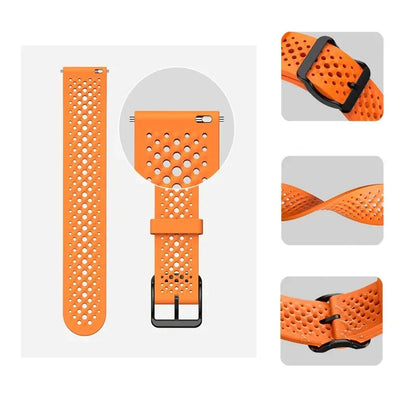 Polar Silicone Band For Smartwatch Sport Replacement Strap BandsCo Straps