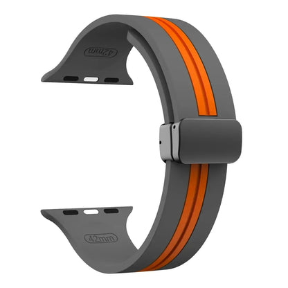 Apple Watch Silicone Strap - Durable Magnetic Closure Design BandsCo Straps