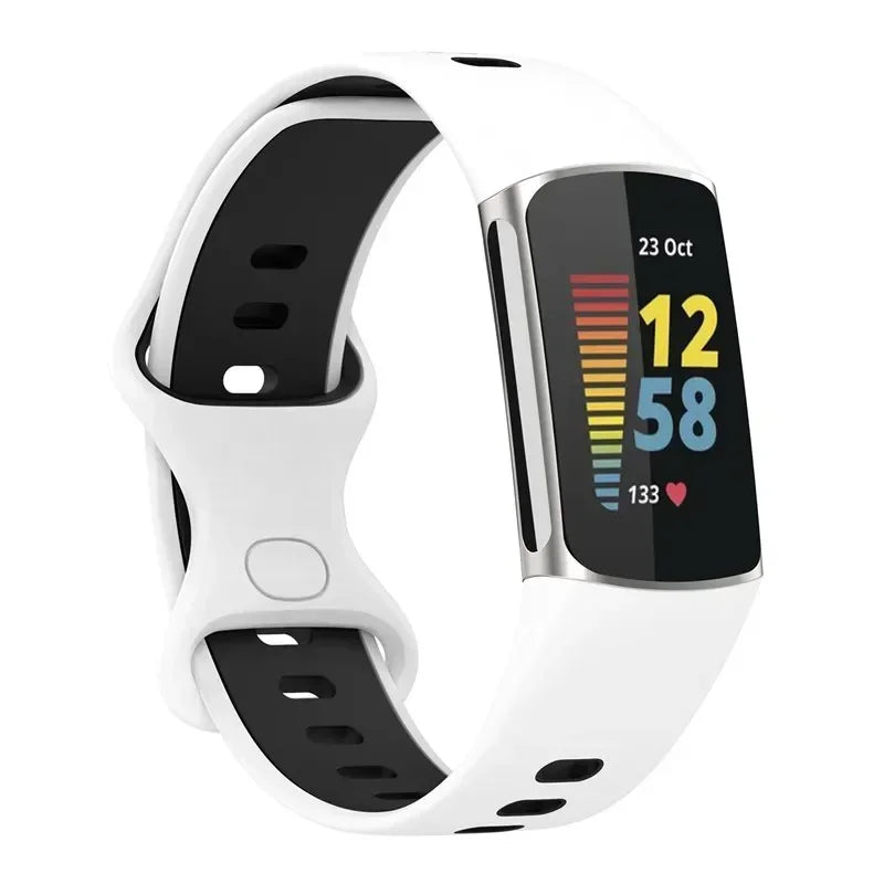 Fitbit Charge 5 6 Soft Silicone Strap - Sports Band BandsCo Straps