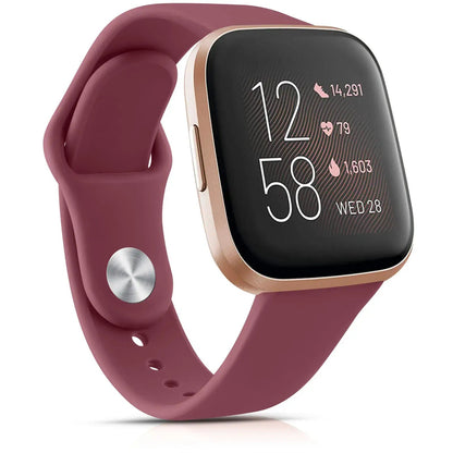 Fitbit Versa & Sense Silicone Band - Soft Colorful Straps BandsCo Straps