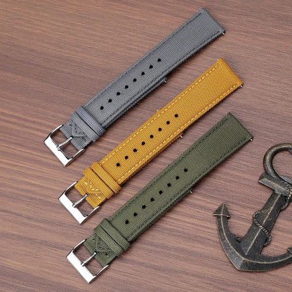 COROS Nylon Sailcloth Watch Bands - Quick Release Strap Waterproof Sport BandsCo Straps