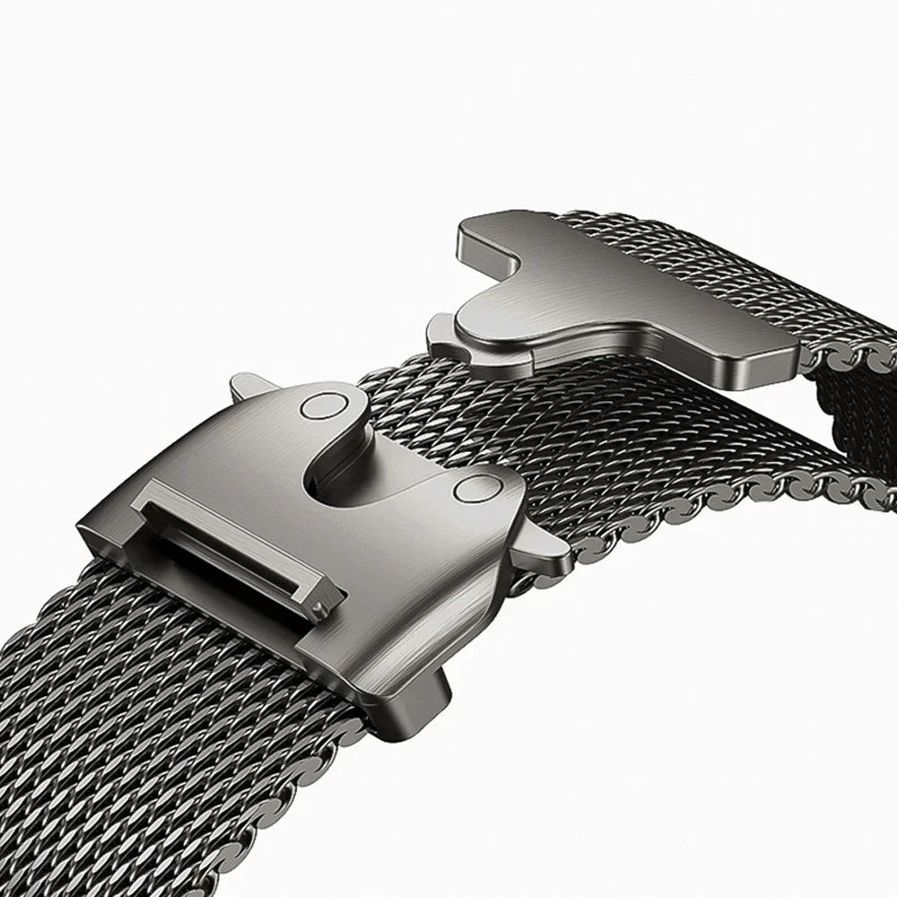 Apple Watch Titanium Milanese Loop Strap - Sleek and Durable BandsCo Straps