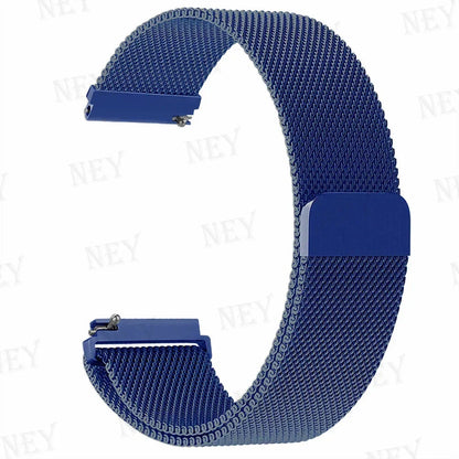 Amazfit Milanese Loop Band Stainless Steel Smartwatch Strap Metal Bracelet BandsCo Straps