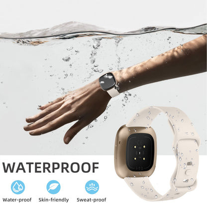 Silicone Strap for Fitbit Versa 4 3 Sense 2 - Wristwatchstraps.co