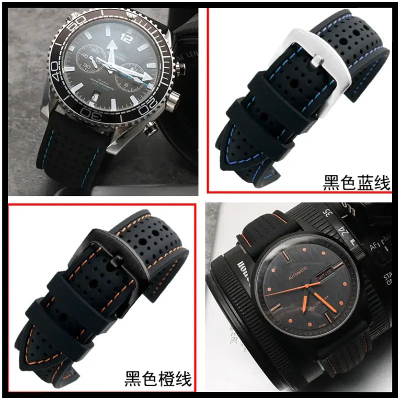Amazfit Band Breathable Silicone Sport Strap for Watches BandsCo Straps