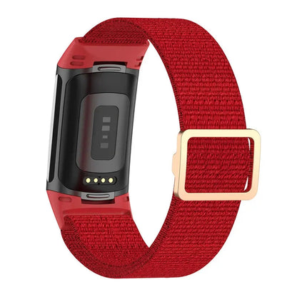 Fitbit Charge 5 6 Elastic Nylon Loop Band - Soft Strap BandsCo Straps