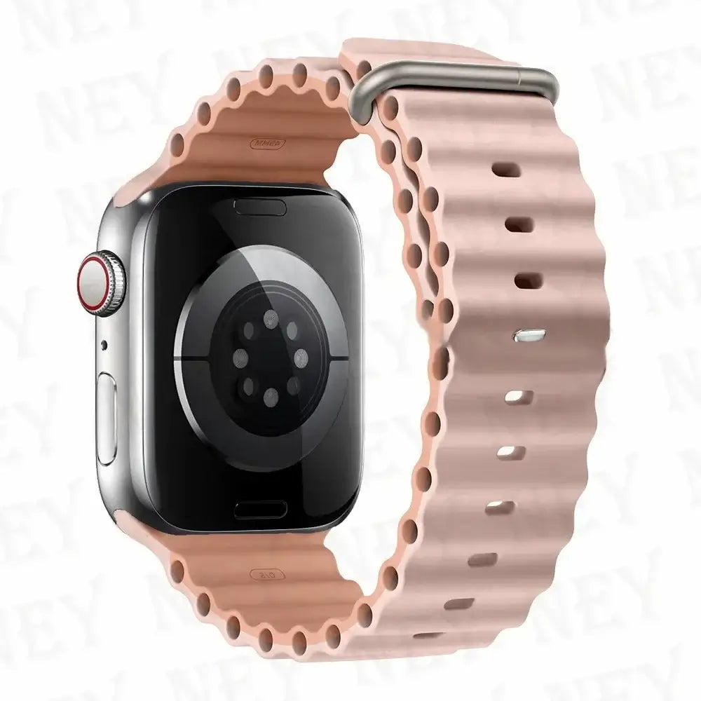 Apple Watch Silicone Strap - Soft Flexible Comfortable Fit BandsCo Straps