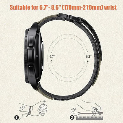 COROS Nylon Velcro Watch Band for Smartwatch Unisex Adjustable Strap BandsCo Straps