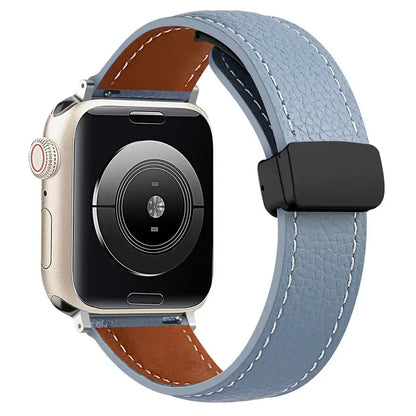 Apple Watch Leather Band - Premium Stylish Strap with Buckle BandsCo Straps