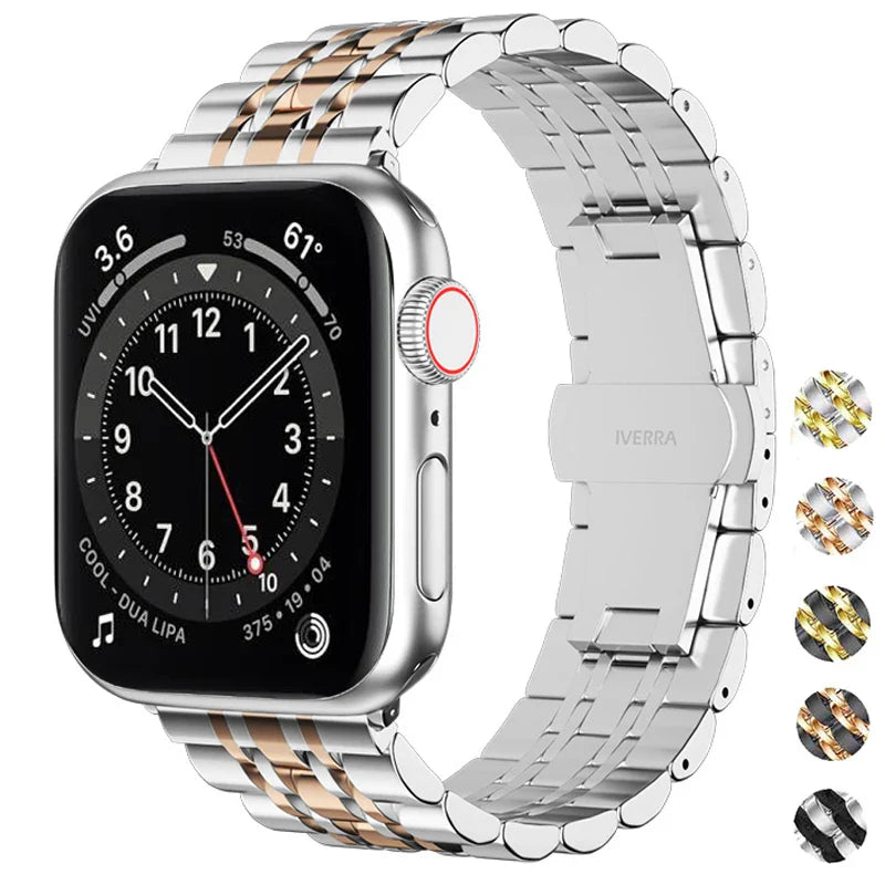 Apple Watch Stainless Steel Band - Elegant, Durable Design BandsCo Straps