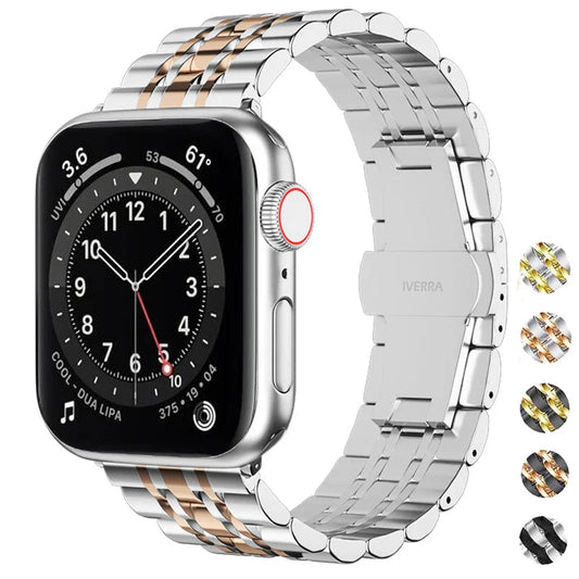 Apple Watch Stainless Steel Band - Elegant, Durable Design BandsCo Straps