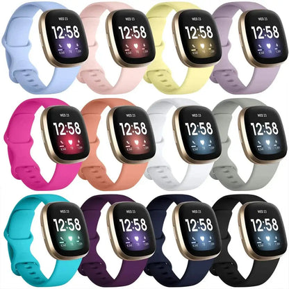 Fitbit Versa & Sense Silicone Band - Durable Stylish Straps BandsCo Straps