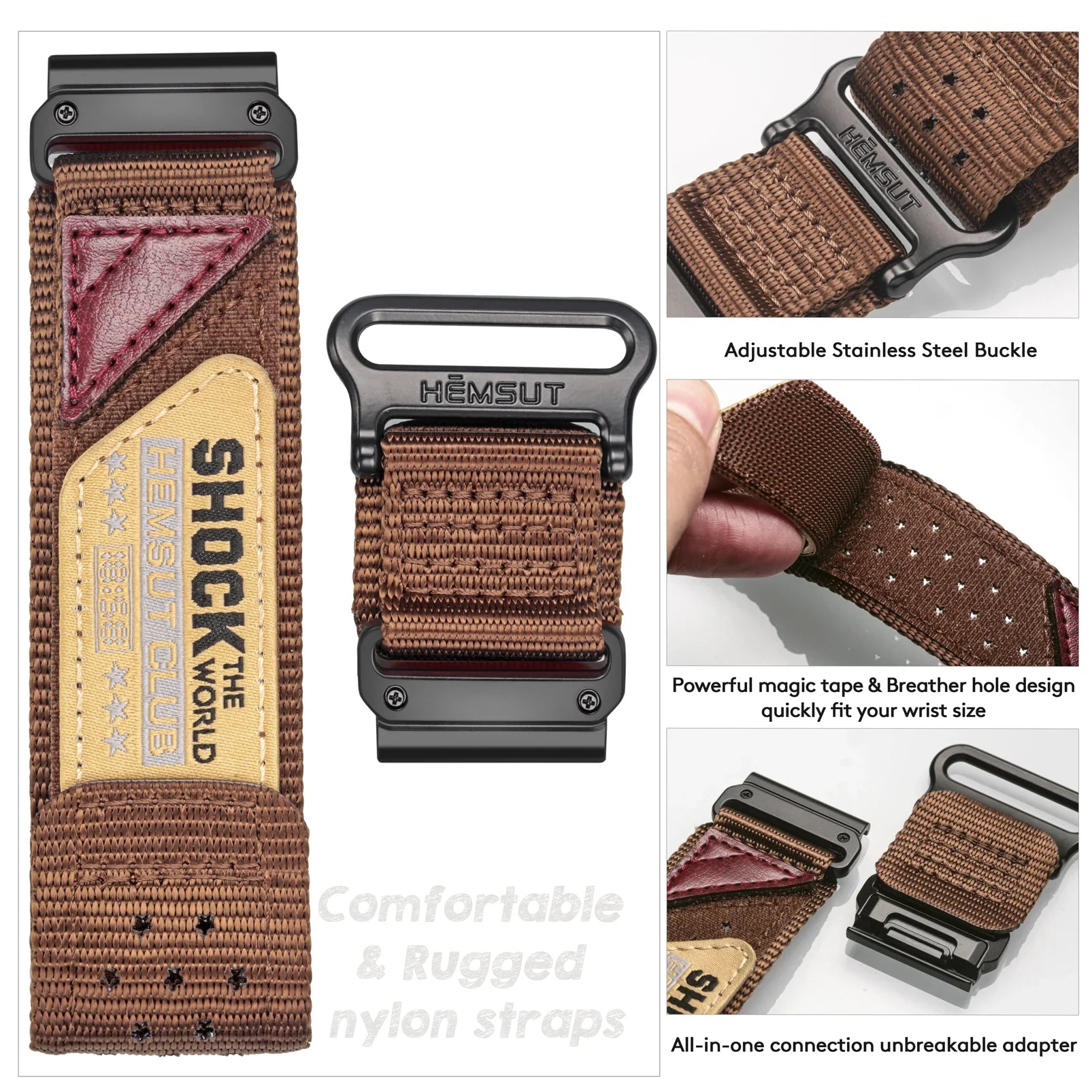 Garmin Nylon Band - Comfortable, Durable Strap BandsCo Straps
