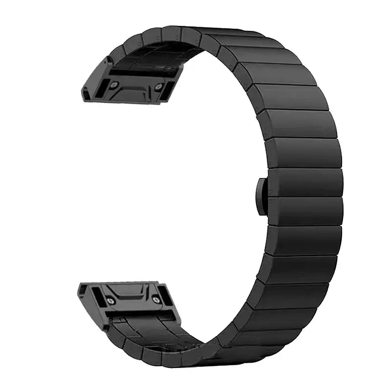 Garmin Stainless Steel Band - Premium QuickFit Design BandsCo Straps