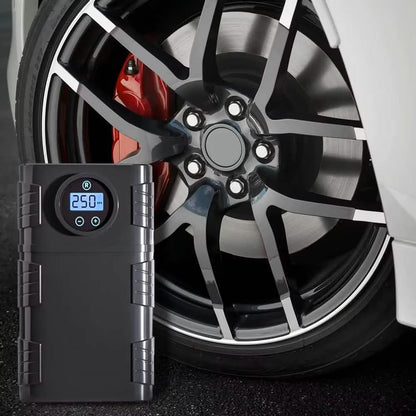 Portable 120 PSI Cordless Air Compressor – Tire Inflator for Car, Bike & Motorcycle DailySale