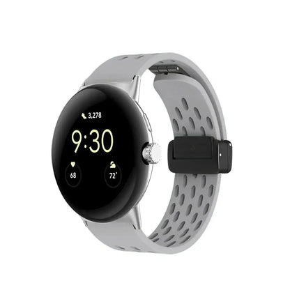 Google Pixel Silicone Band - Breathable With Magnetic Clasp BandsCo Straps