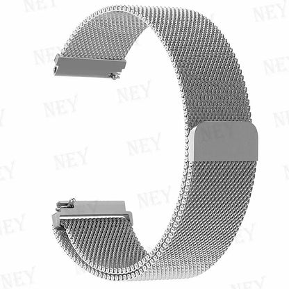 Amazfit Milanese Loop Band Stainless Steel Smartwatch Strap Metal Bracelet BandsCo Straps