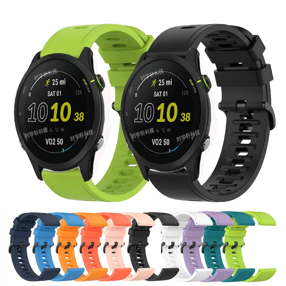 COROS Silicone Watch Band Unisex Sport Strap For COROS Smartwatch BandsCo Straps