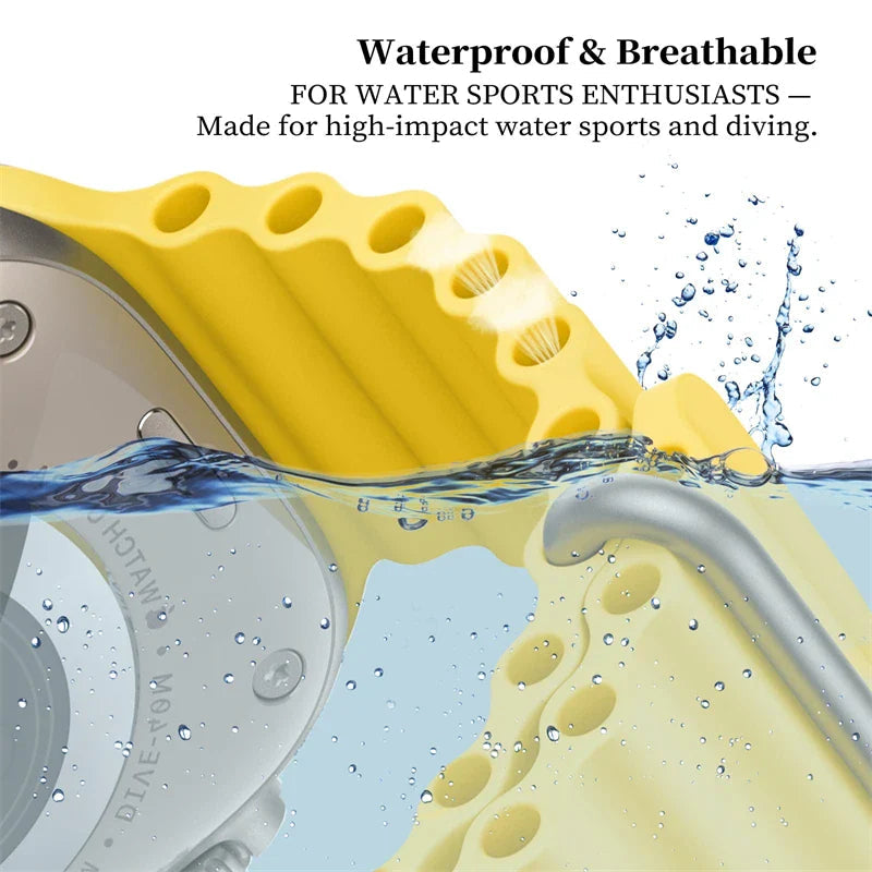 Apple Watch Silicone Strap - Waterproof and Breathable Band BandsCo Straps