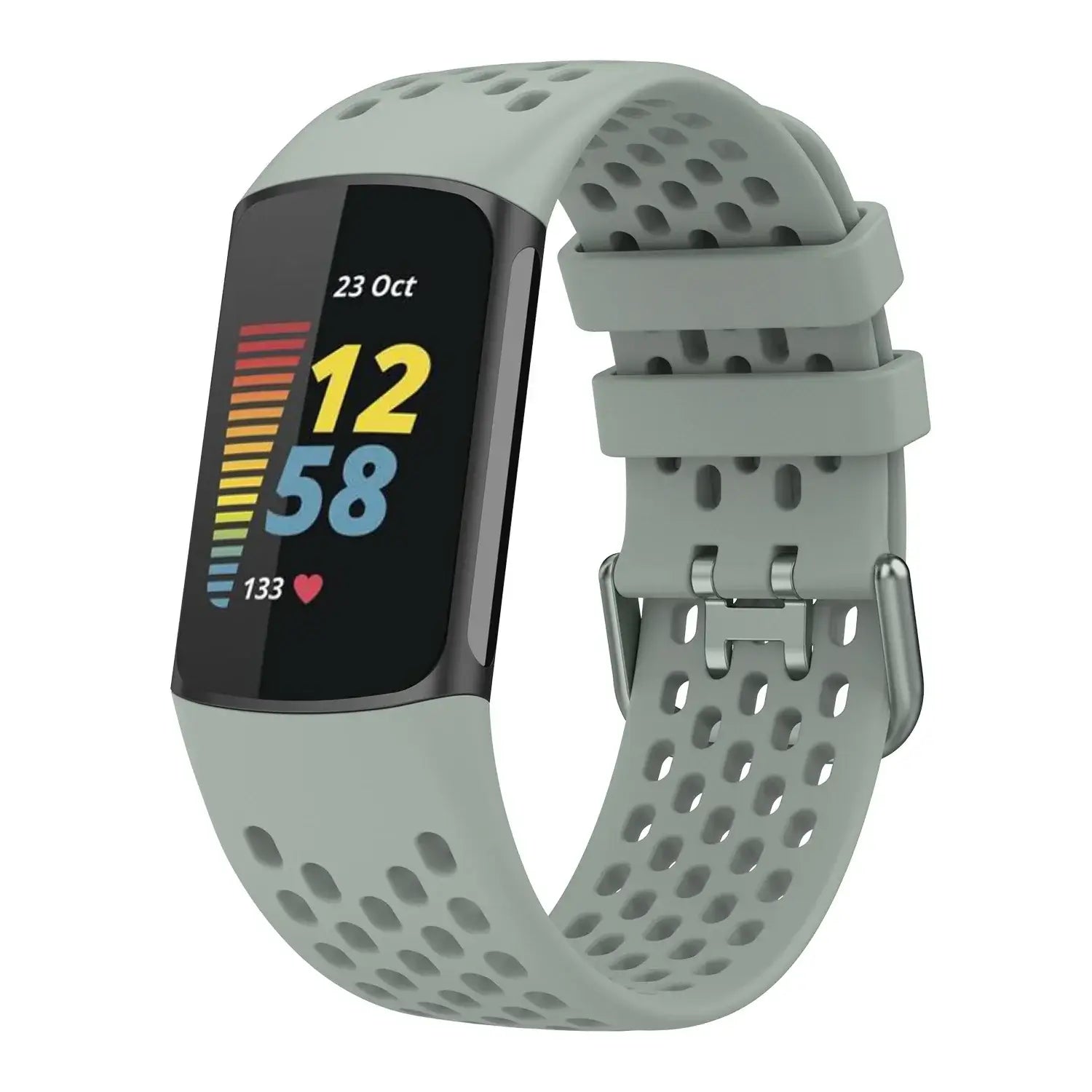 Fitbit Charge 5 6 Silicone Band - Soft Flexible Waterproof BandsCo Straps