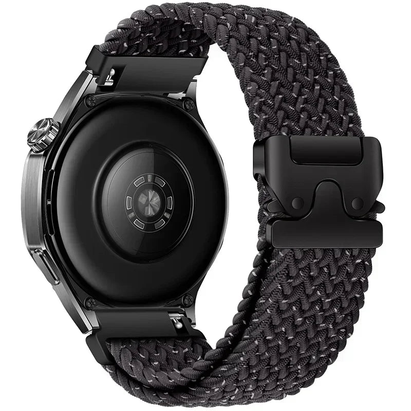 Polar Nylon Braided Watch Band Parachute Buckle Comfort Fit Strap BandsCo Straps