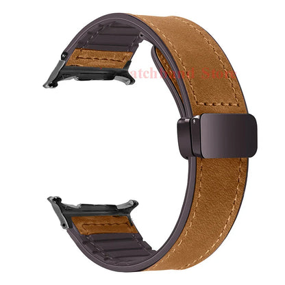 Galaxy 8 Galaxy 8 Classic Leather Silicone Band - Soft BandsCo Straps