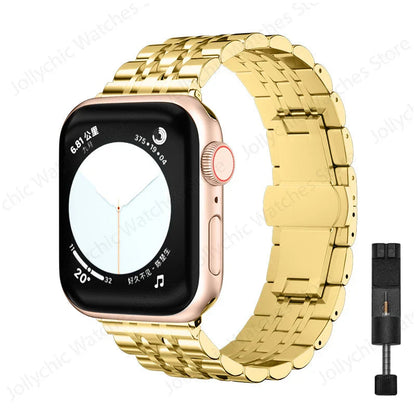 Apple Watch Stainless Steel Band - Elegant, Durable Design BandsCo Straps