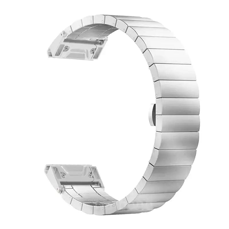 Garmin Stainless Steel Band - Premium QuickFit Design BandsCo Straps