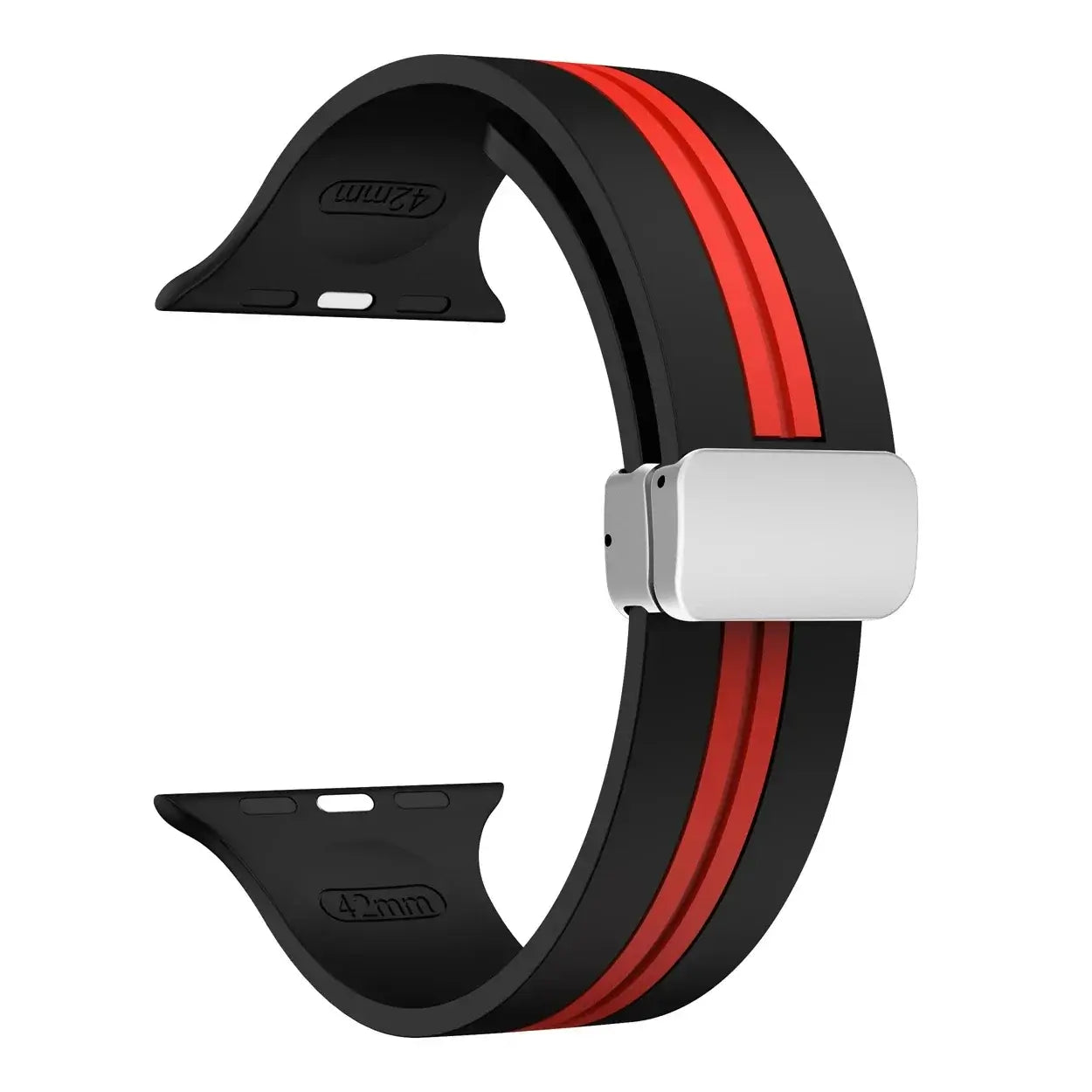 Apple Watch Silicone Strap - Durable Magnetic Closure Design BandsCo Straps