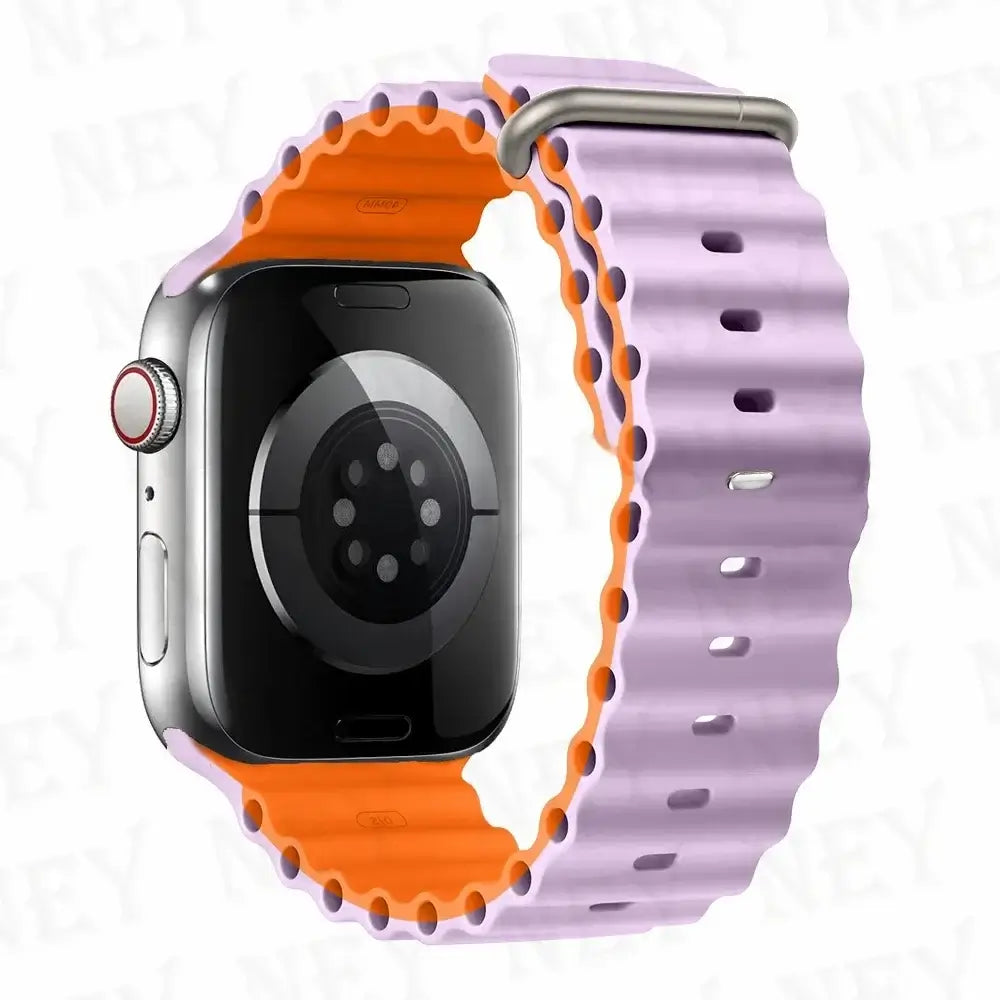 Apple Watch Silicone Strap - Soft Flexible Comfortable Fit BandsCo Straps
