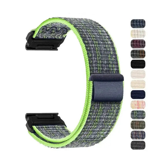 Garmin Nylon Velcro Strap - QuickFit Breathable Design BandsCo Straps