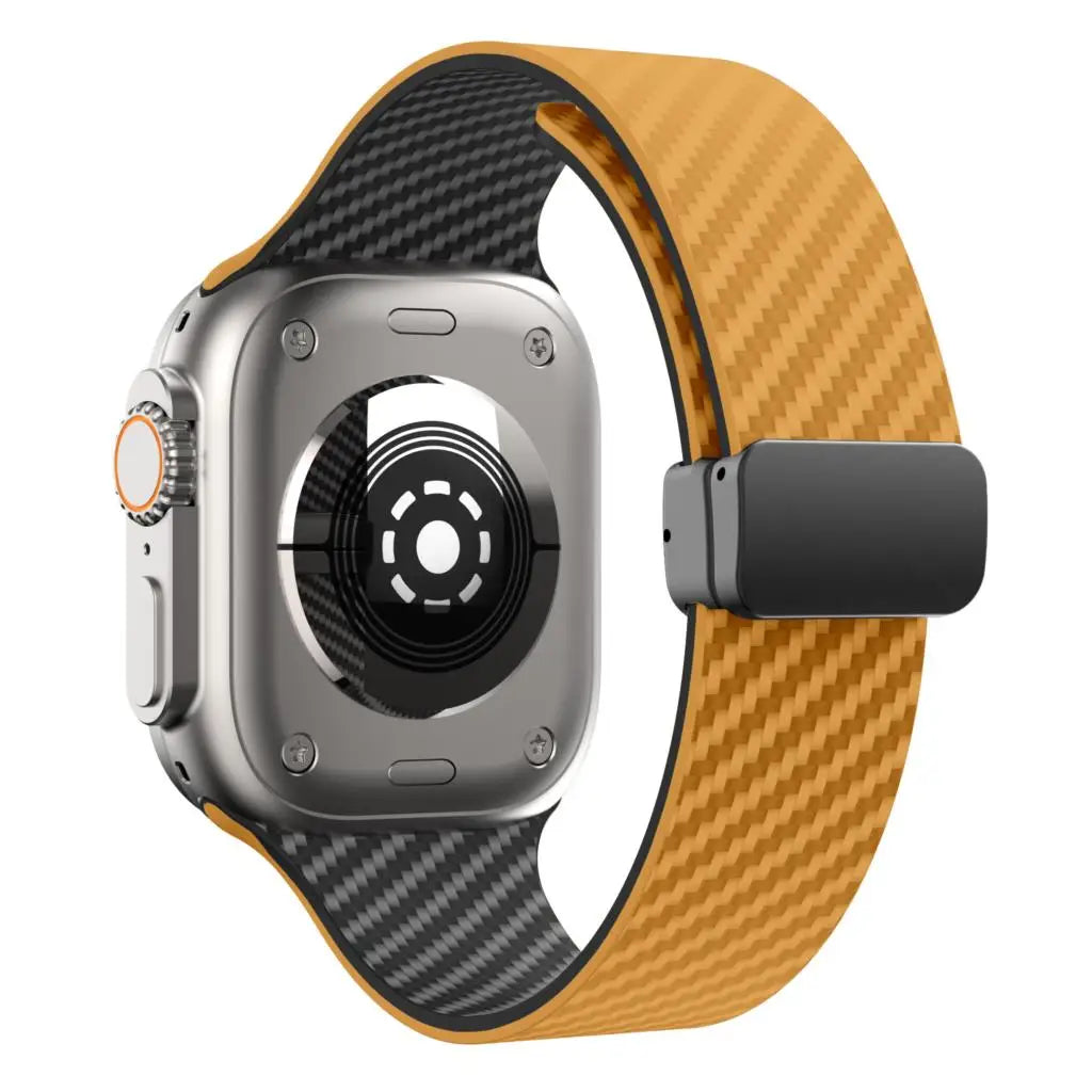 Apple Watch Silicone Strap - Magnetic Buckle, Durable Design BandsCo Straps