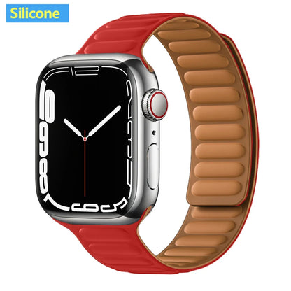Apple Watch Leather Band - Premium Magnetic Loop Strap BandsCo Straps