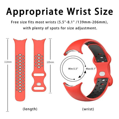 Google Pixel Silicone Strap - Comfortable and Durable BandsCo Straps