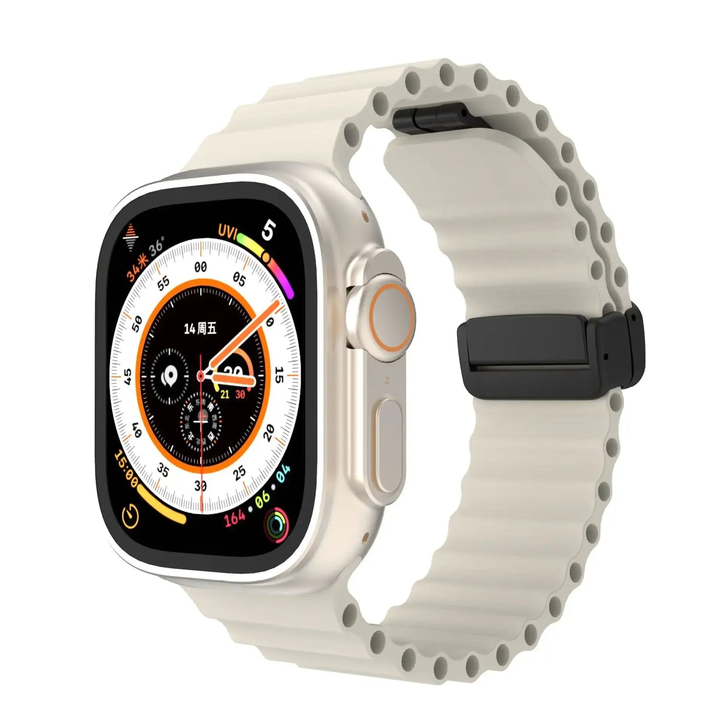 Apple Watch Silicone Strap - Soft Flexible Magnetic Design BandsCo Straps