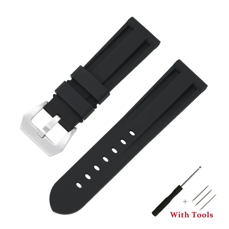 Polar Silicone Watch Band for Polar Smartwatch - Waterproof Sport Strap, Unisex BandsCo Straps